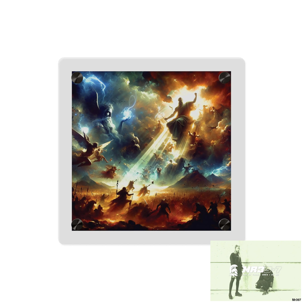 #8th Ai linking all back to UK 2016 to 2024 failures their’s my deaths Gods intervention AI Themed Ltd Edition Acrylic