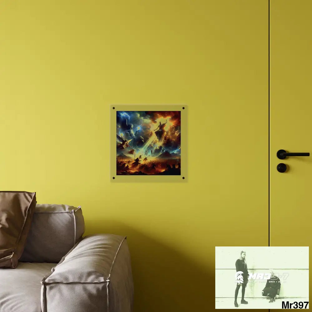 #8th Ai linking all back to UK 2016 to 2024 failures their’s my deaths Gods intervention AI Themed Ltd Edition Acrylic