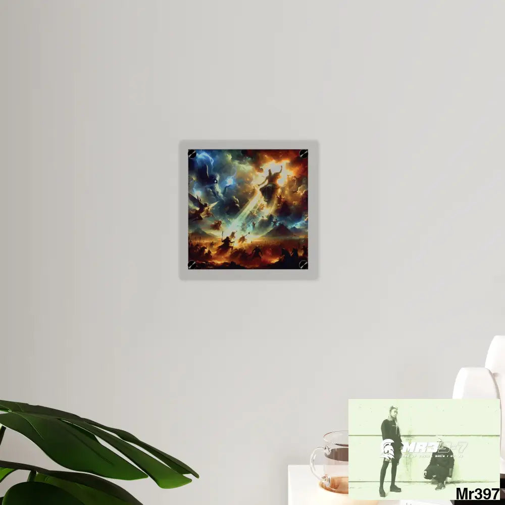 #8th Ai linking all back to UK 2016 to 2024 failures their’s my deaths Gods intervention AI Themed Ltd Edition Acrylic