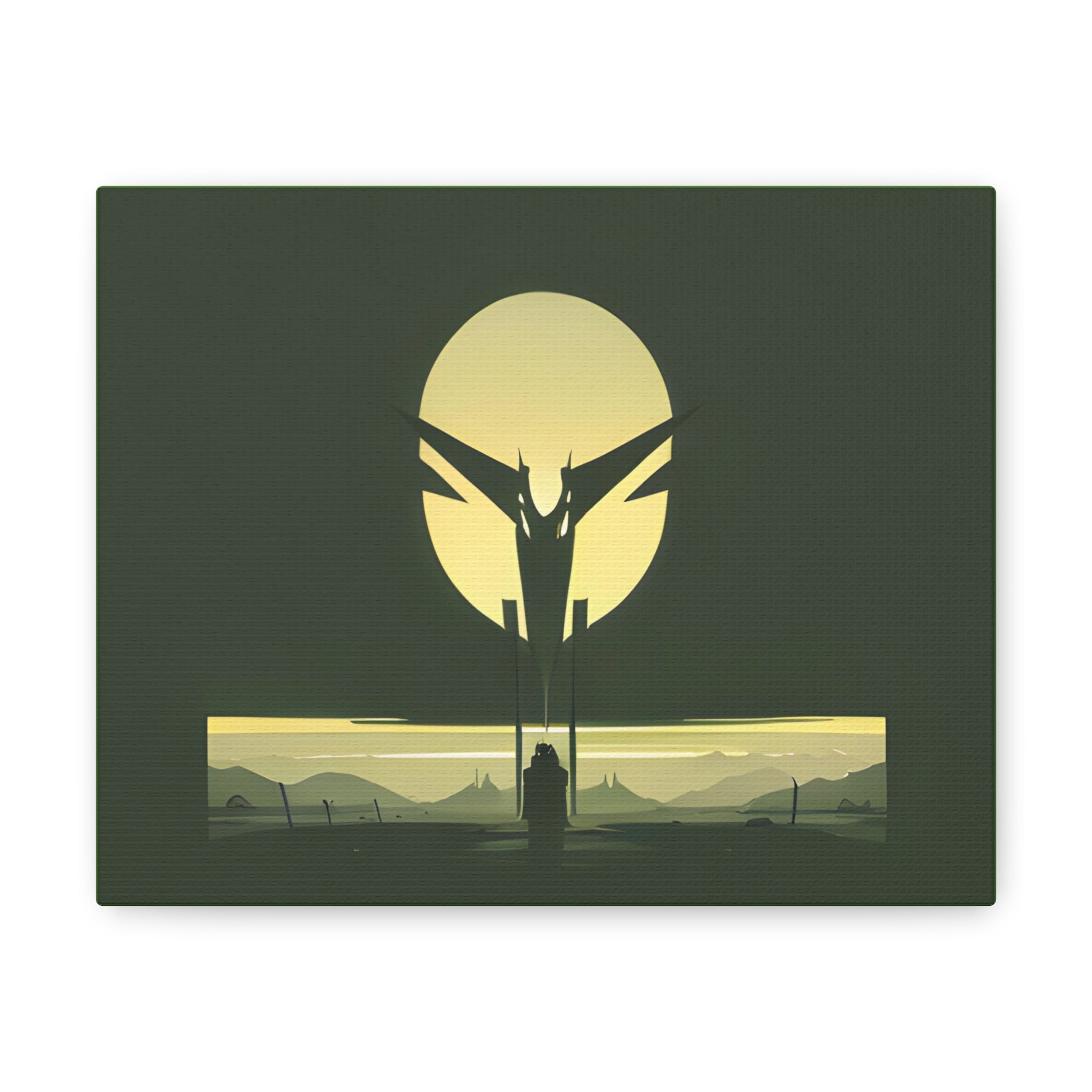 AI Vigilante themed Canvas Gallery Wraps