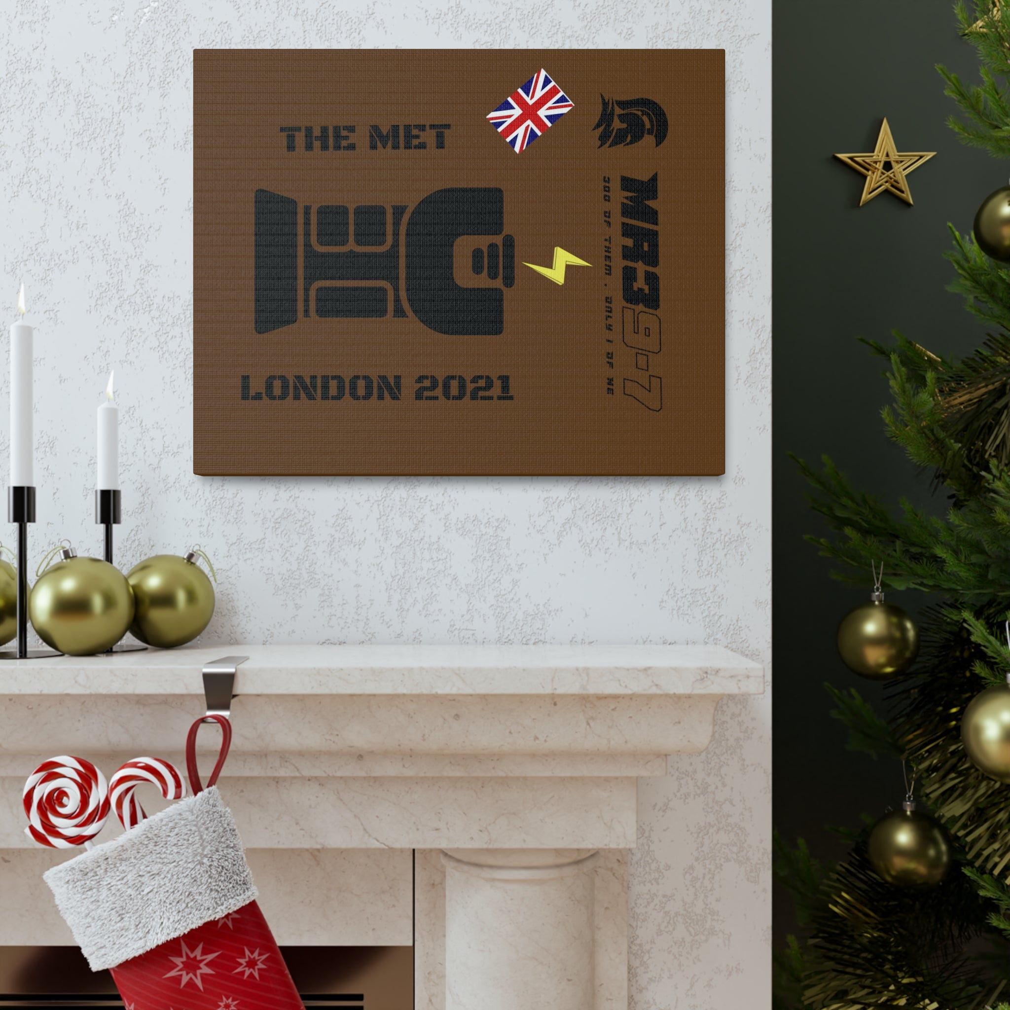 Canvas Gallery Wraps MR 39 Tasered by The MET 2021