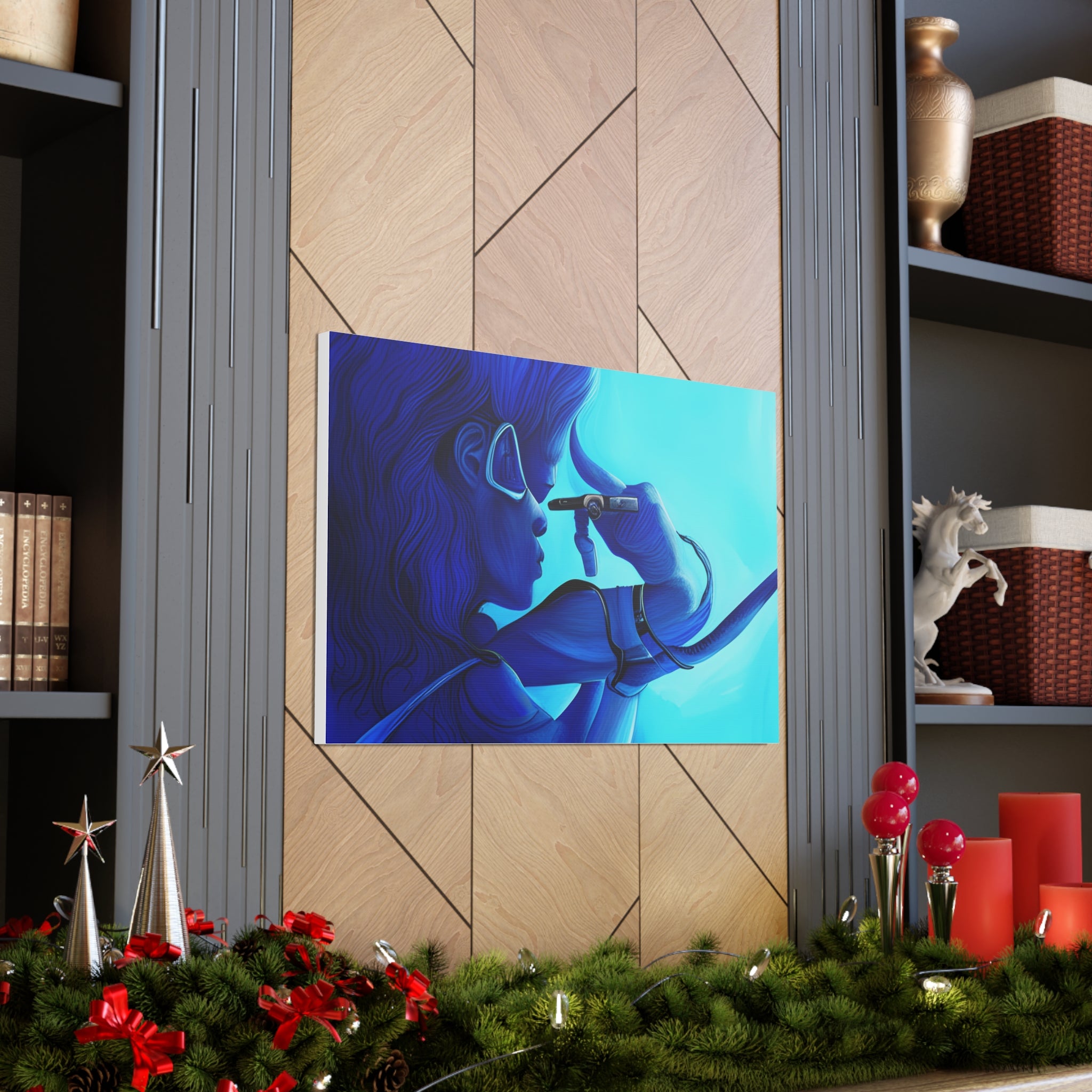 Canvas Gallery Wraps AI•Scuba Dive 1P Q&C generated