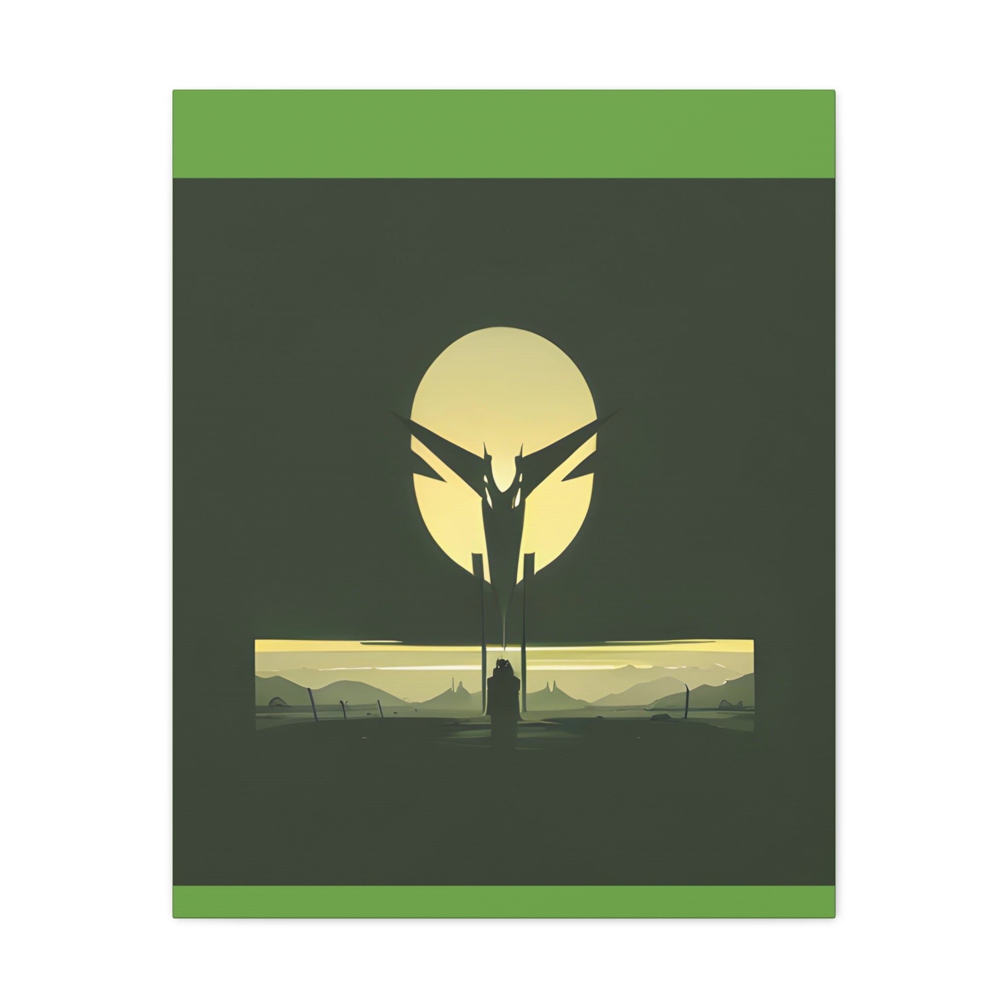 AI Vigilante themed Canvas Gallery Wraps