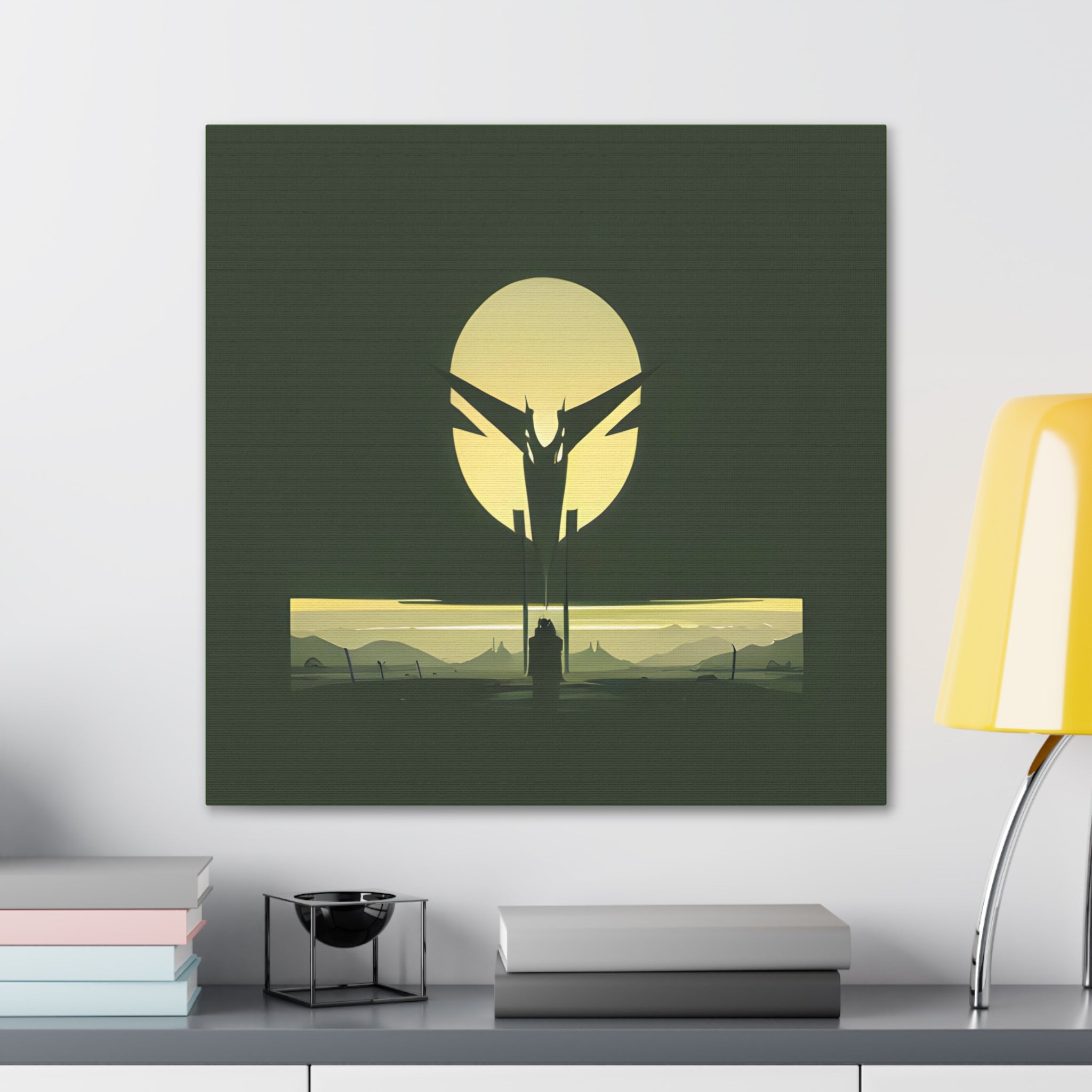 AI Vigilante themed Canvas Gallery Wraps