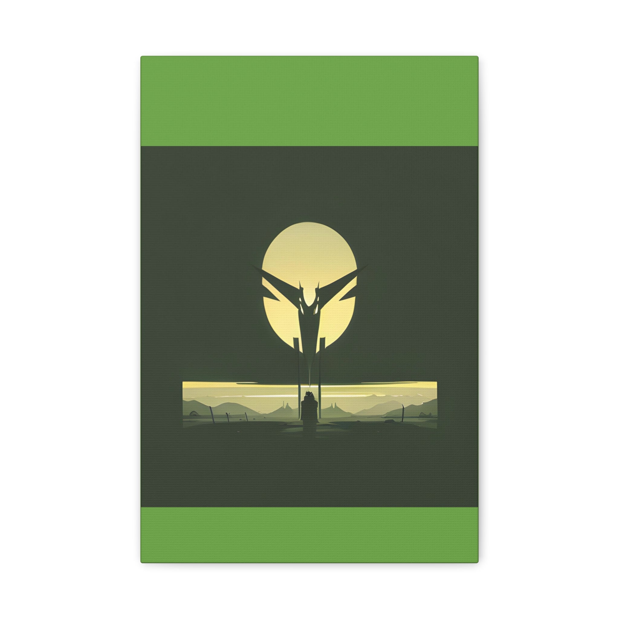 AI Vigilante themed Canvas Gallery Wraps