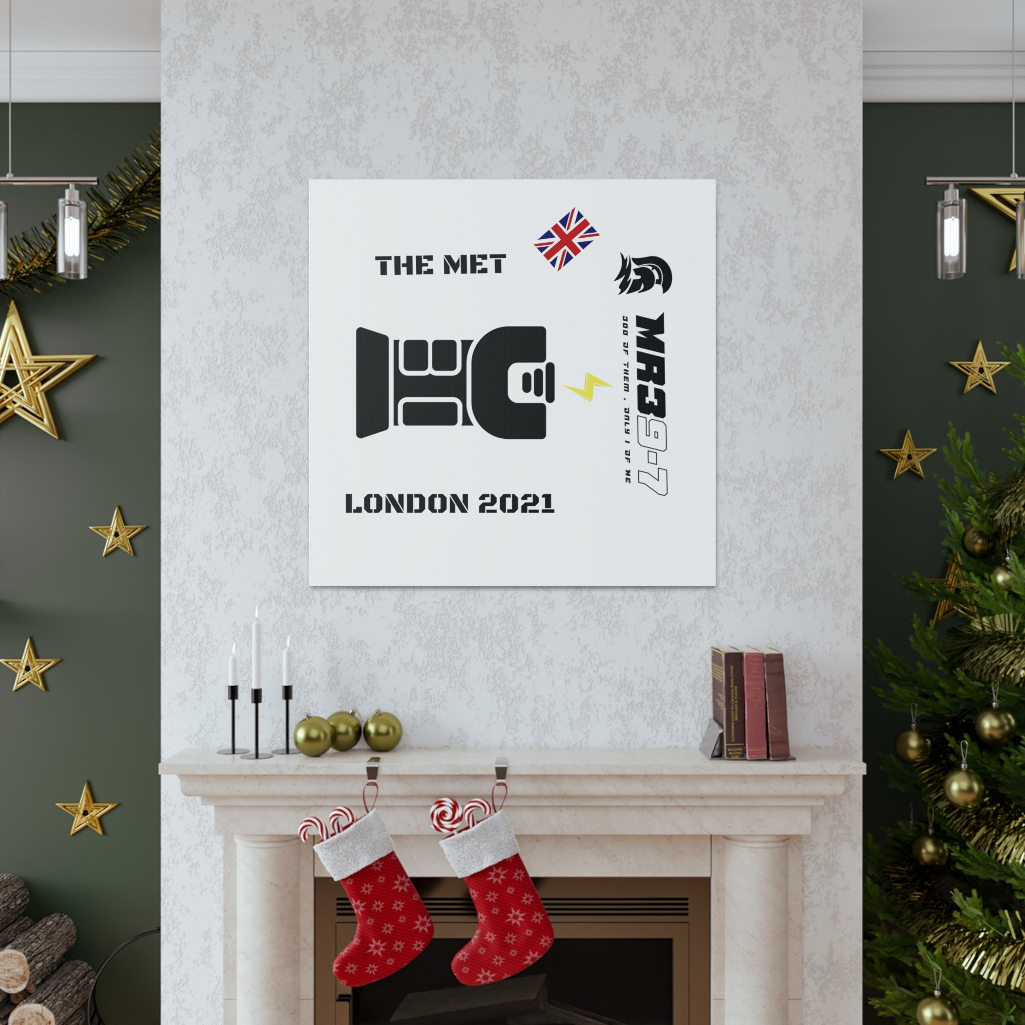 Copy of Canvas Gallery Wraps MR 39 Tasered by The MET 2021