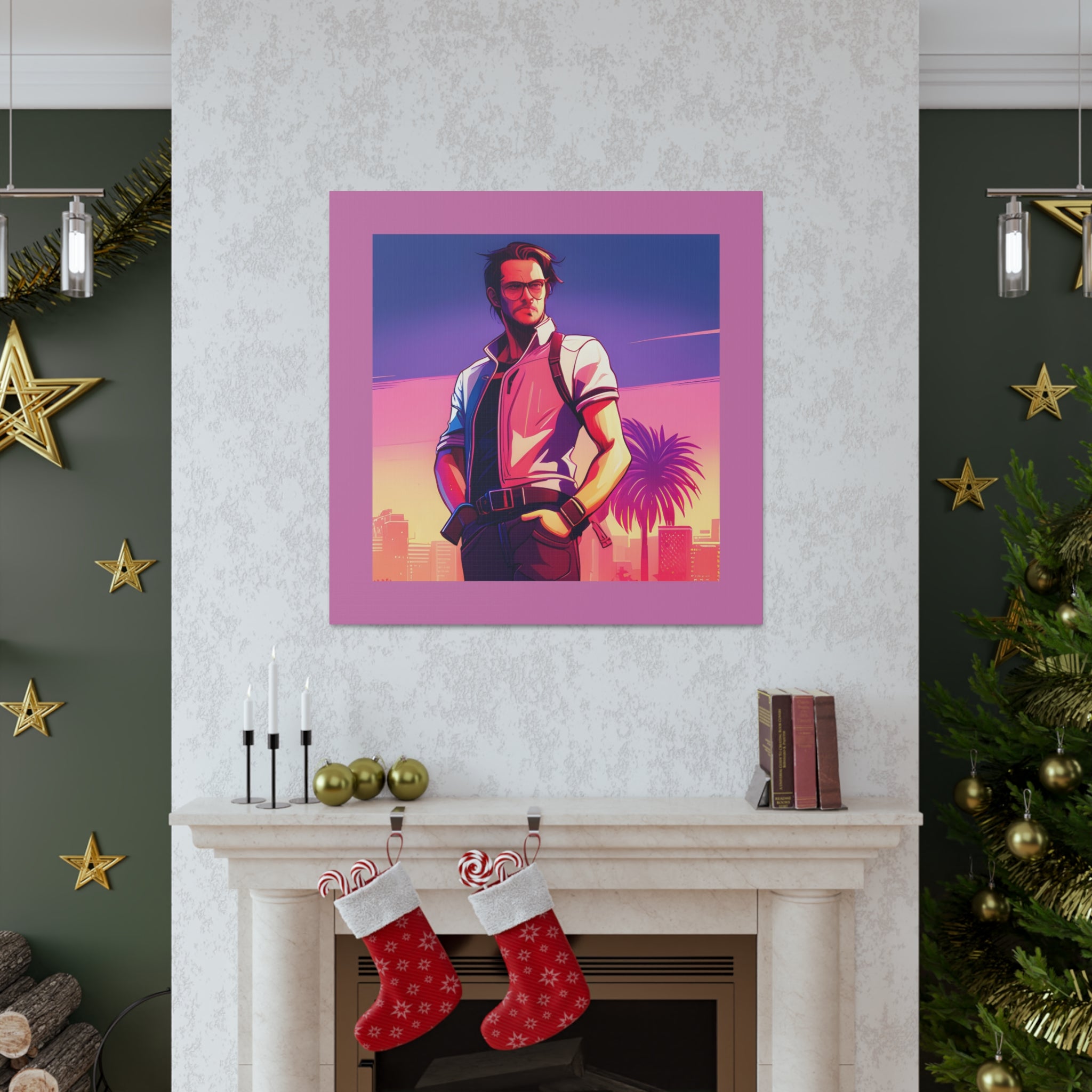 Canvas Gallery Wraps. AI•Vice.Vigilante.Mr39