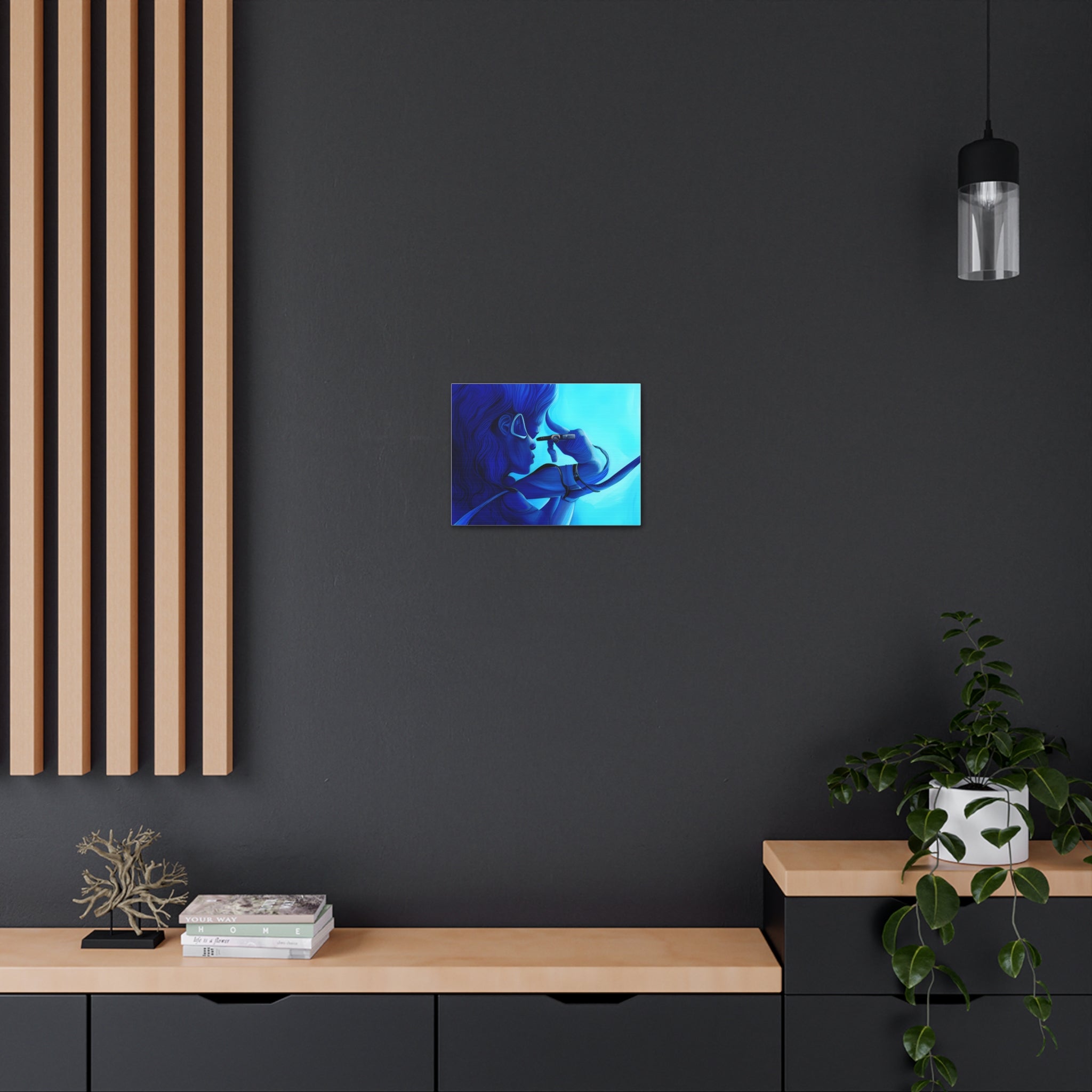 Canvas Gallery Wraps AI•Scuba Dive 1P Q&C generated