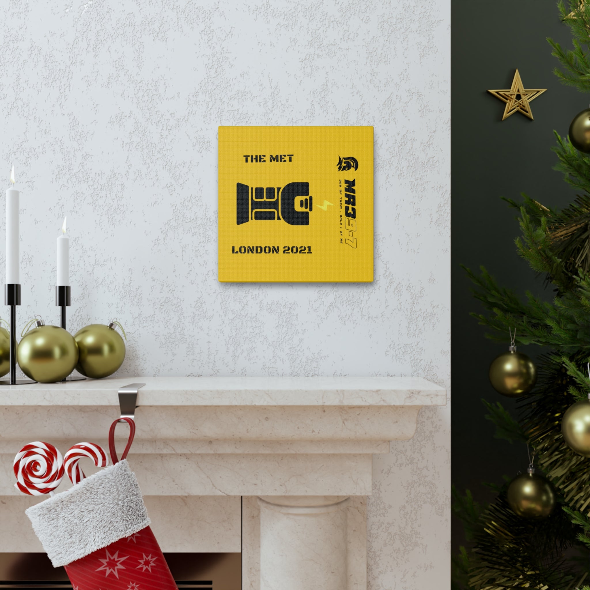 Canvas Gallery Wraps MR 39 Tasered by THe MET 2021