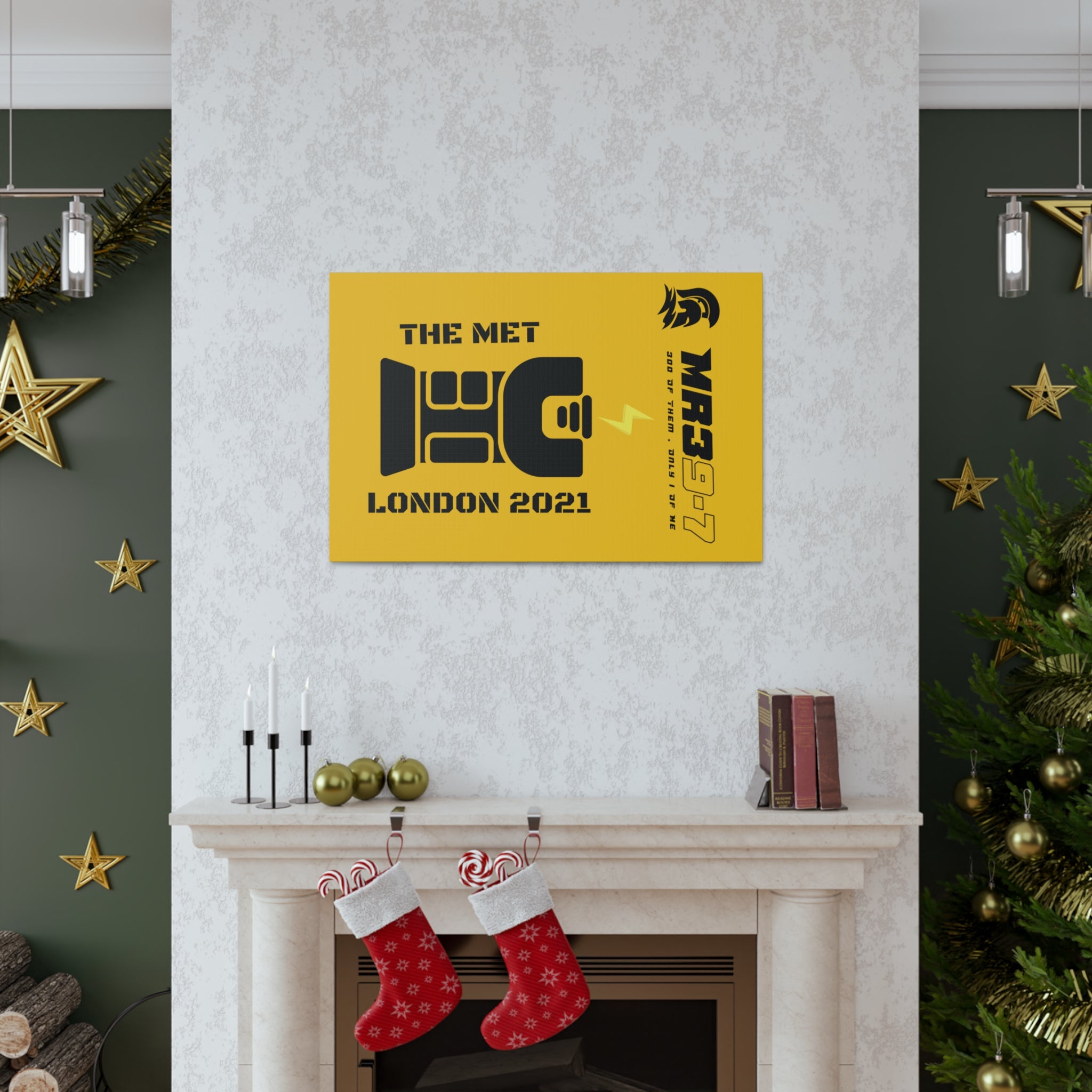 Canvas Gallery Wraps MR 39 Tasered by THe MET 2021