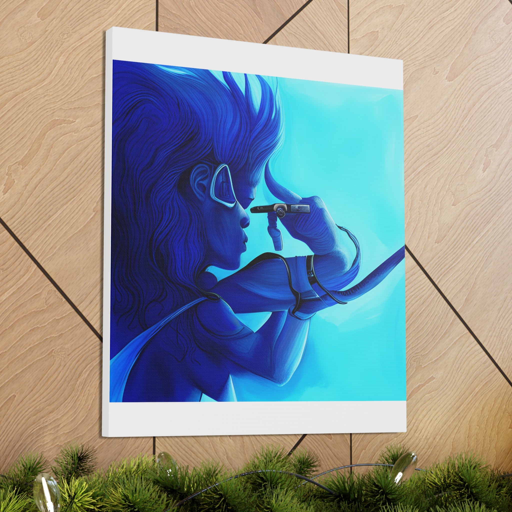 Canvas Gallery Wraps AI•Scuba Dive 1P Q&C generated