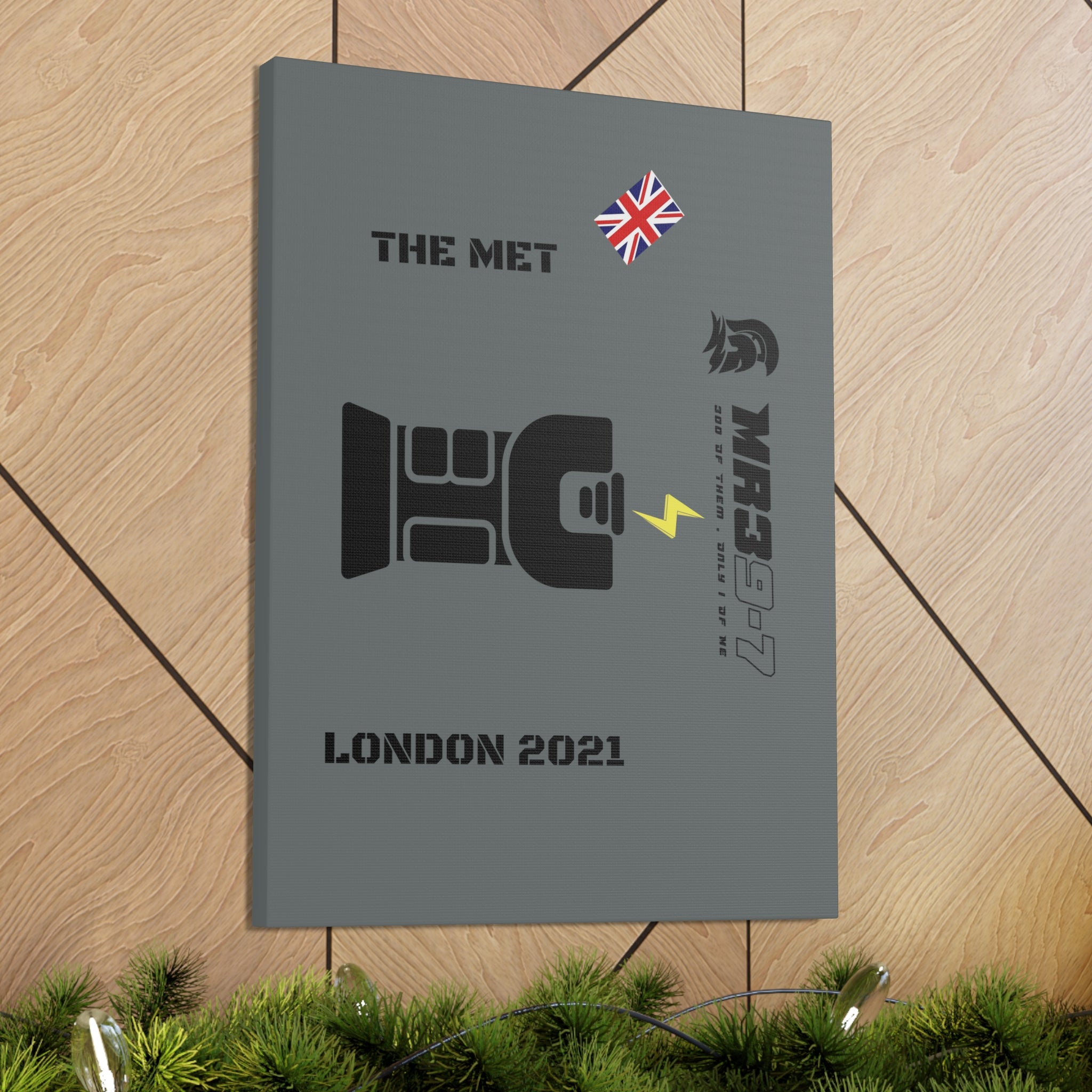 Canvas Gallery Wraps MR 39 Tasered by The MET 2021