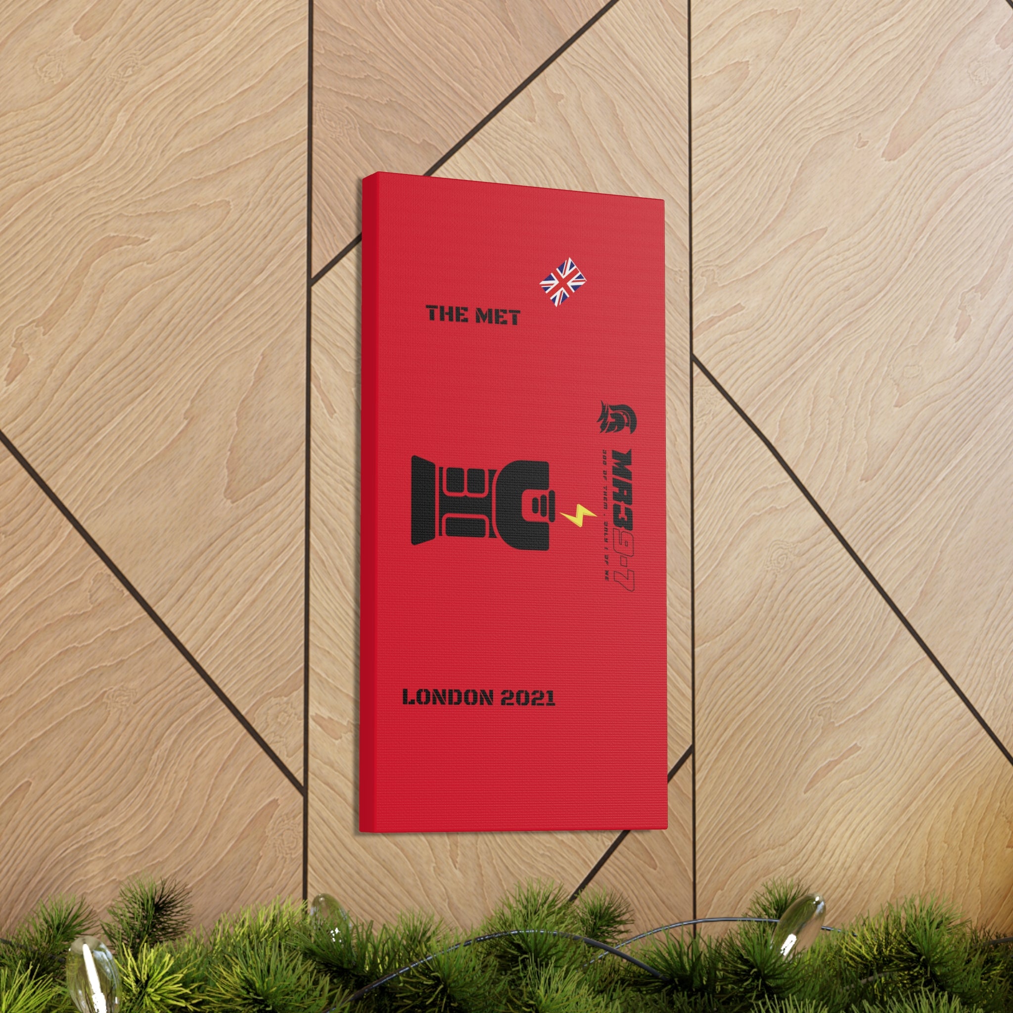 Canvas Gallery Wraps MR 39 Tasered by The MET 2021