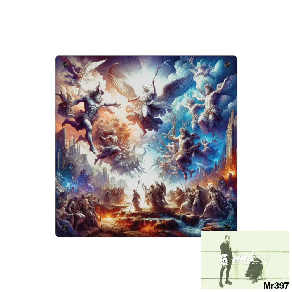 #9th Ai linking all back to UK 2016 to 2024 failures their’s my deaths Gods intervention AI Themed Ltd Edition Acrylic