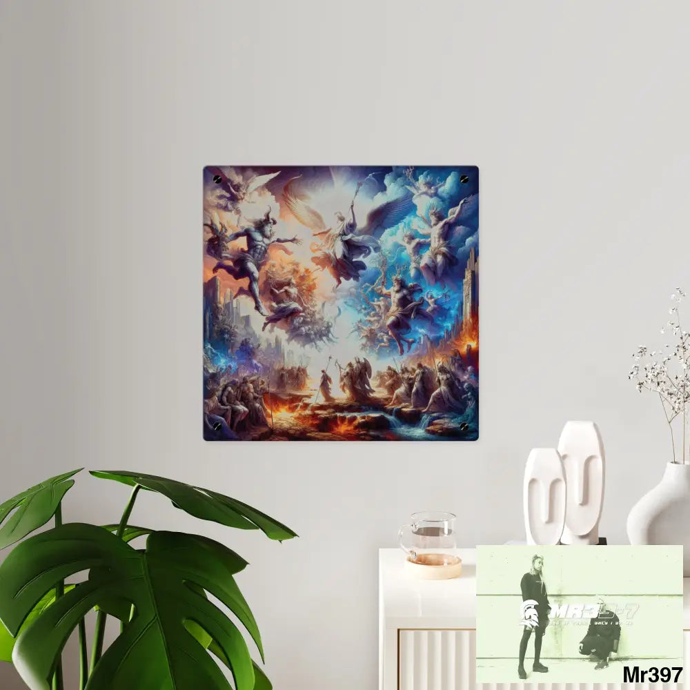 #9th Ai linking all back to UK 2016 to 2024 failures their’s my deaths Gods intervention AI Themed Ltd Edition Acrylic