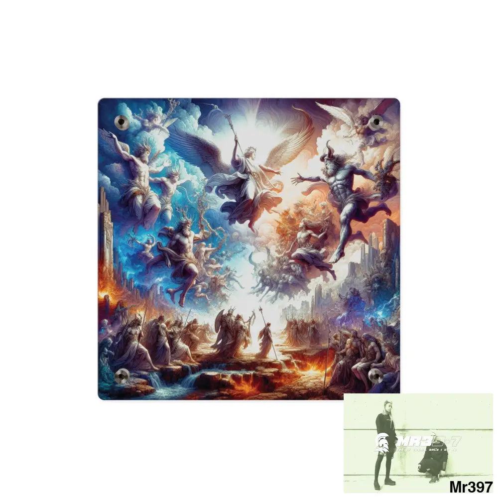 #9th Ai linking all back to UK 2016 to 2024 failures their’s my deaths Gods intervention AI Themed Ltd Edition Acrylic