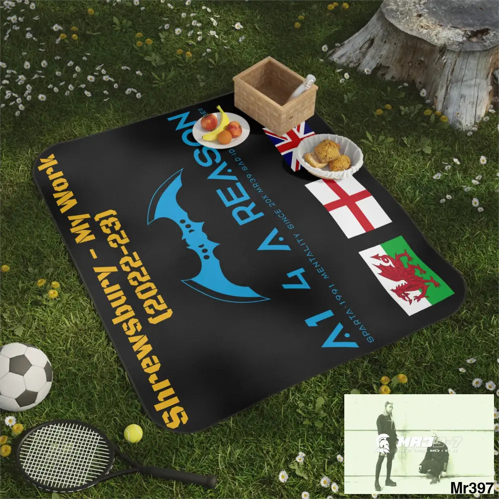 A 1 4 A Reason Picnic Blanket 61’’ × 51’’ Home Decor