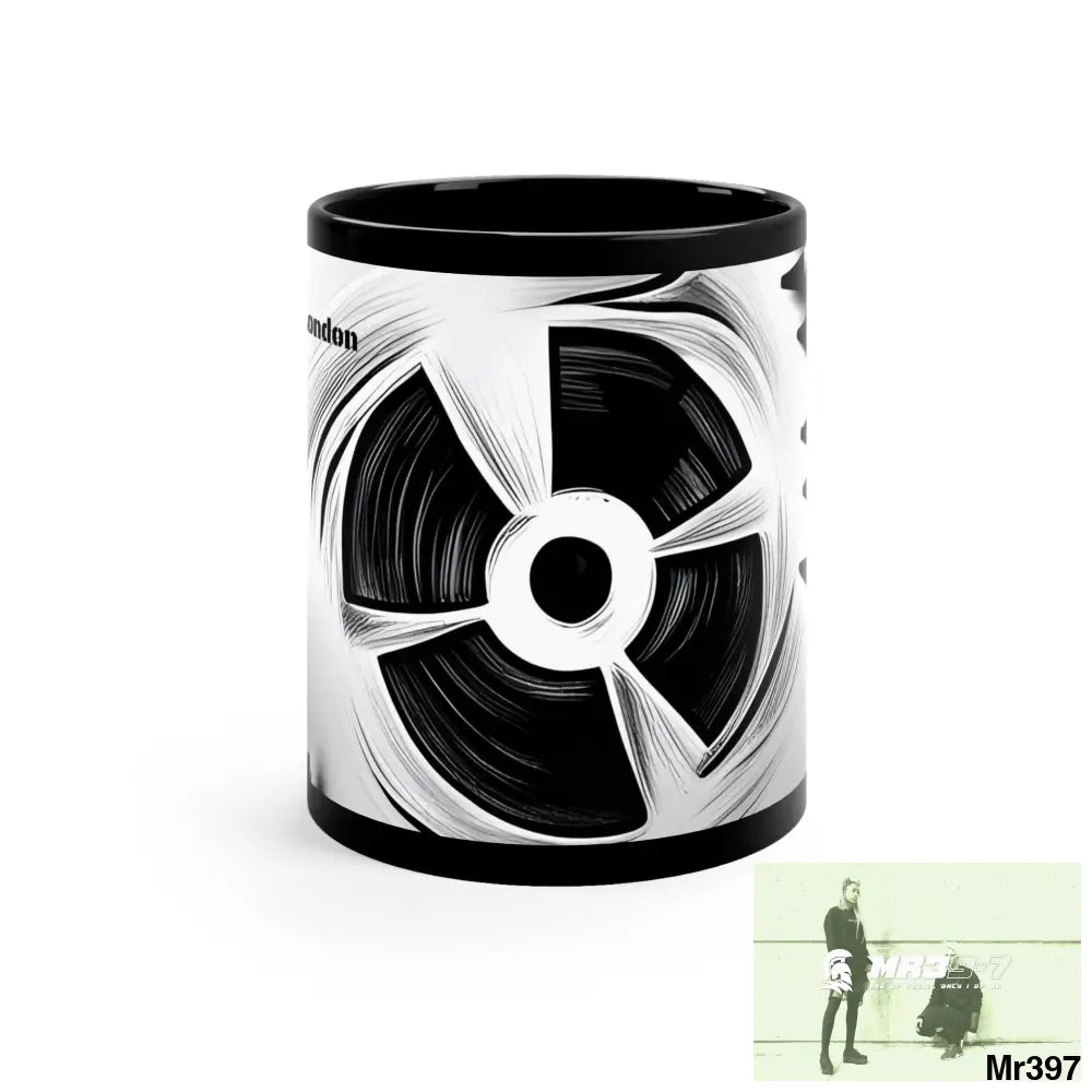 A Blast from the past I7MI6A1London 11oz Black Mug 11oz Mug