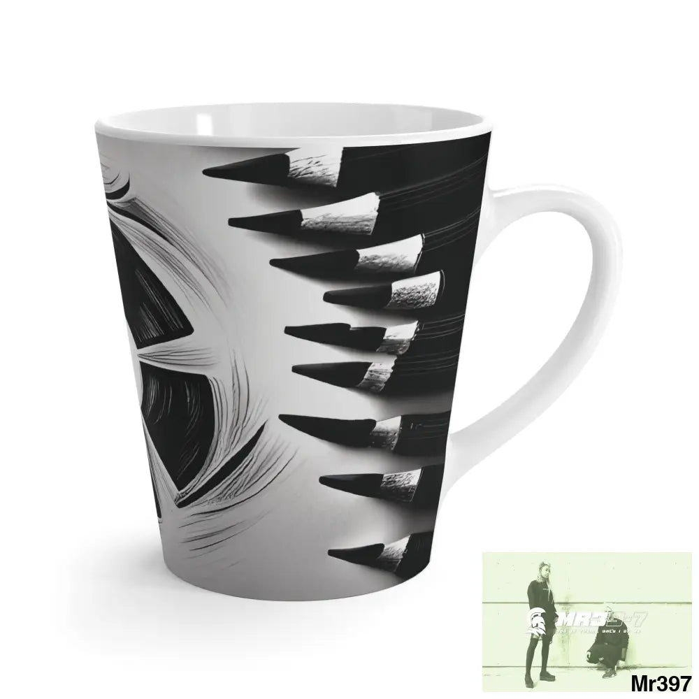 A Dahab 2014 Memoir within a Logo design blast from the past Latte Mug 12oz Mug