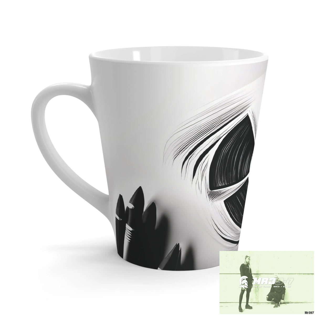 A Dahab 2014 Memoir within a Logo design blast from the past Latte Mug 12oz Mug