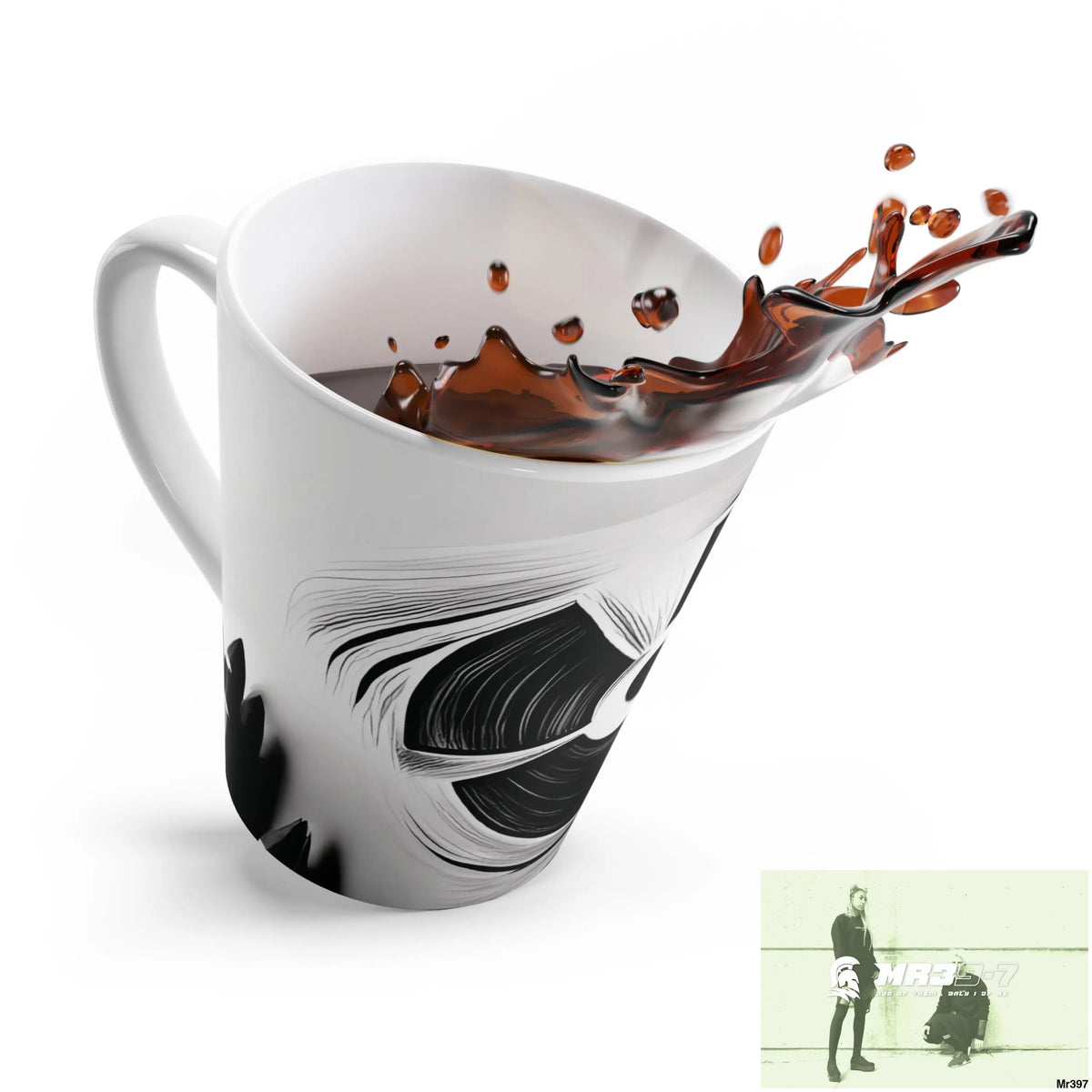 A Dahab 2014 Memoir within a Logo design blast from the past Latte Mug 12oz Mug