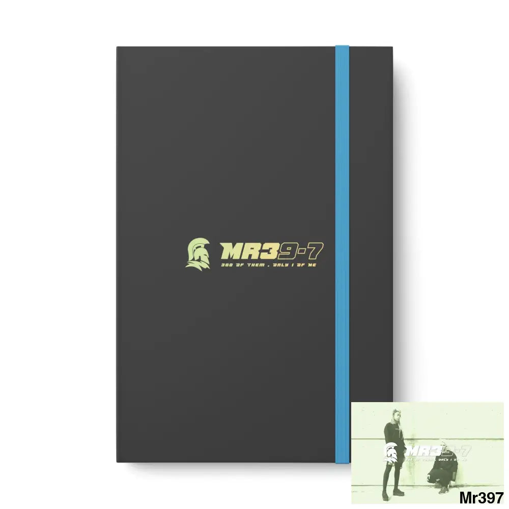 A Mr39-7 Color Contrast Notebook - Ruled 5.5’’ x 8.25’’ / Blue / Ruled line Paper products