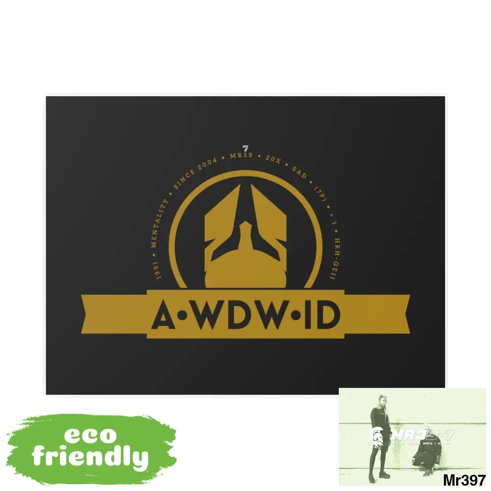 A Who Dares Wins 7 ID RSF Photo Art Paper Posters Poster