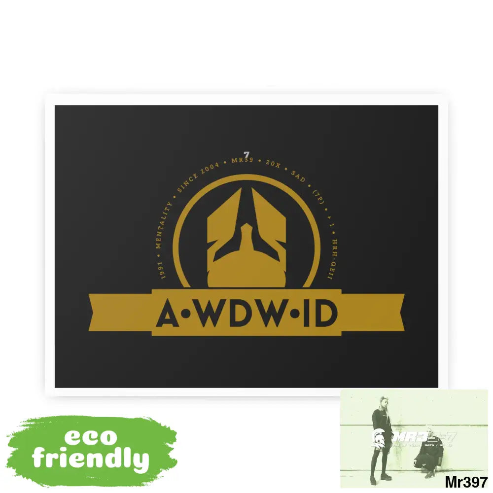 A Who Dares Wins 7 ID RSF Photo Art Paper Posters Poster