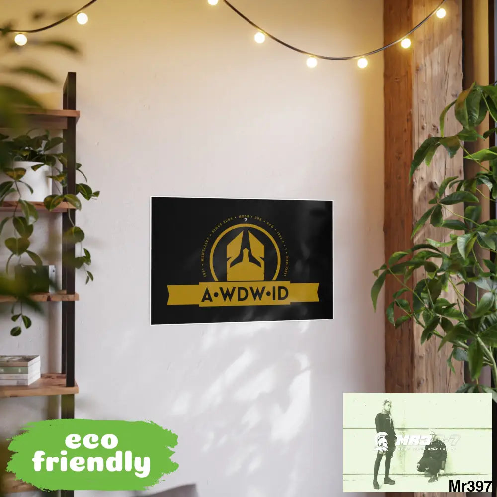 A Who Dares Wins 7 ID RSF Photo Art Paper Posters Poster