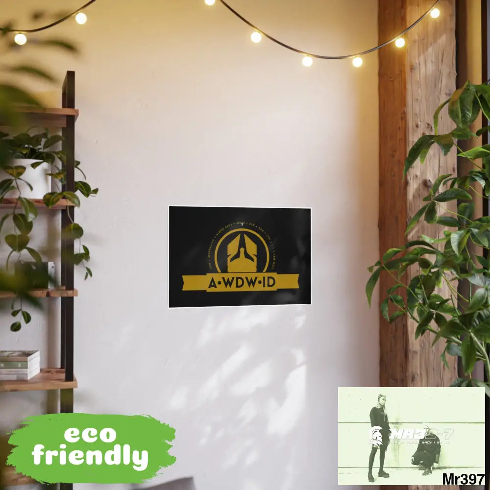 A Who Dares Wins 7 ID RSF Photo Art Paper Posters Poster