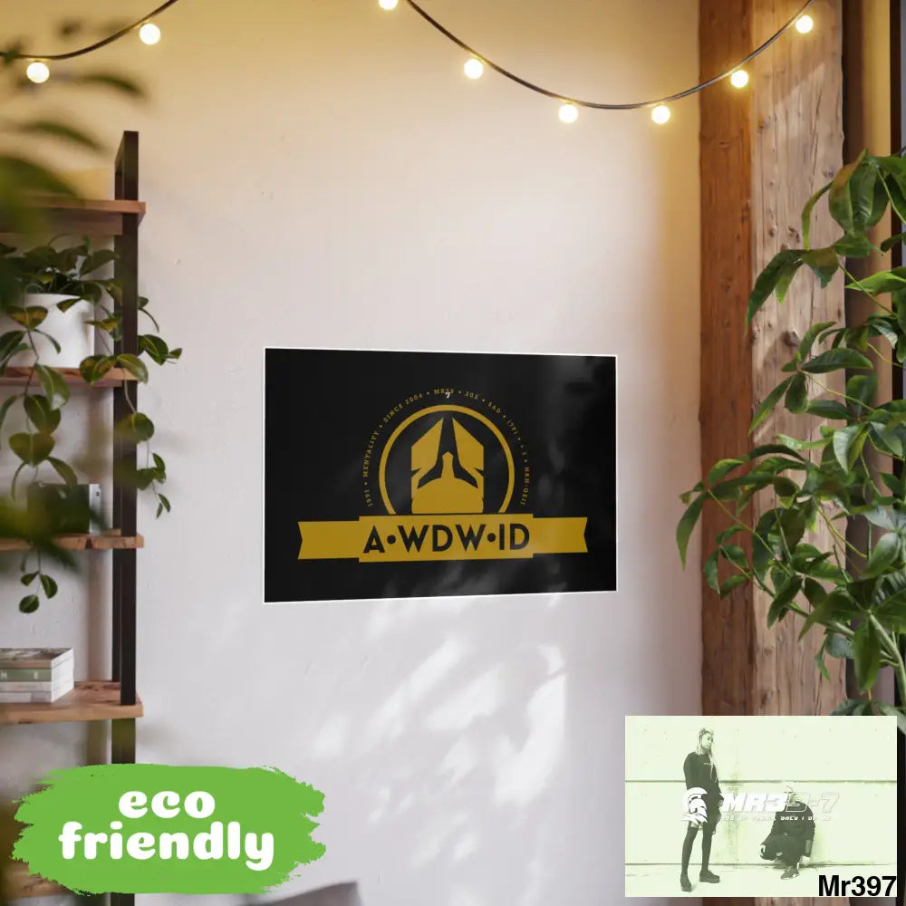 A Who Dares Wins 7 ID RSF Photo Art Paper Posters Poster