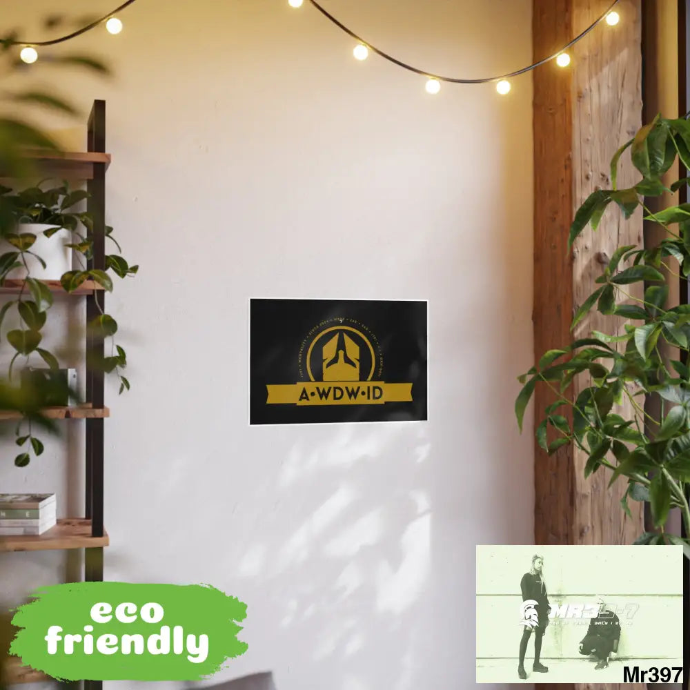 A Who Dares Wins 7 ID RSF Photo Art Paper Posters Poster