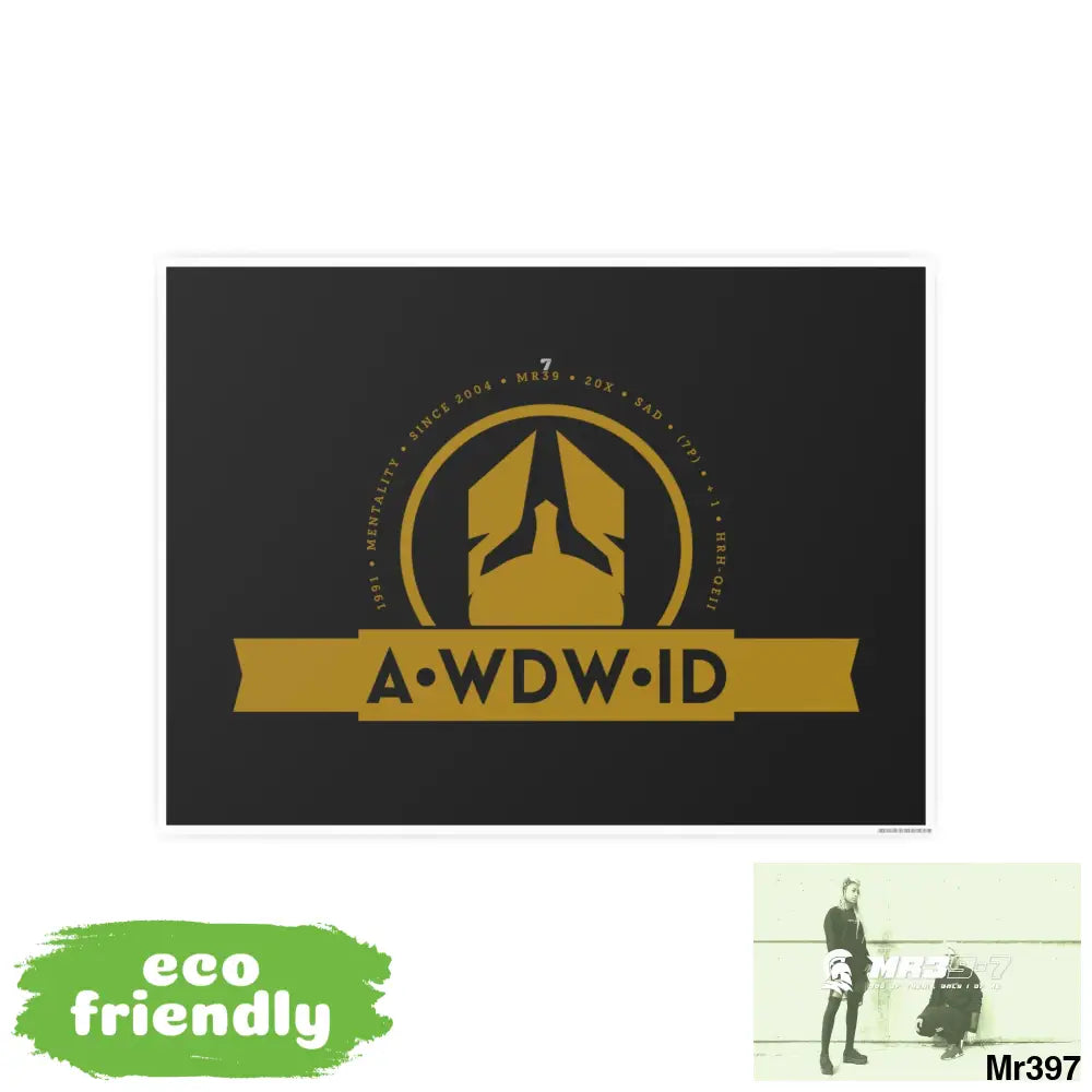 A Who Dares Wins 7 ID RSF Photo Art Paper Posters Poster