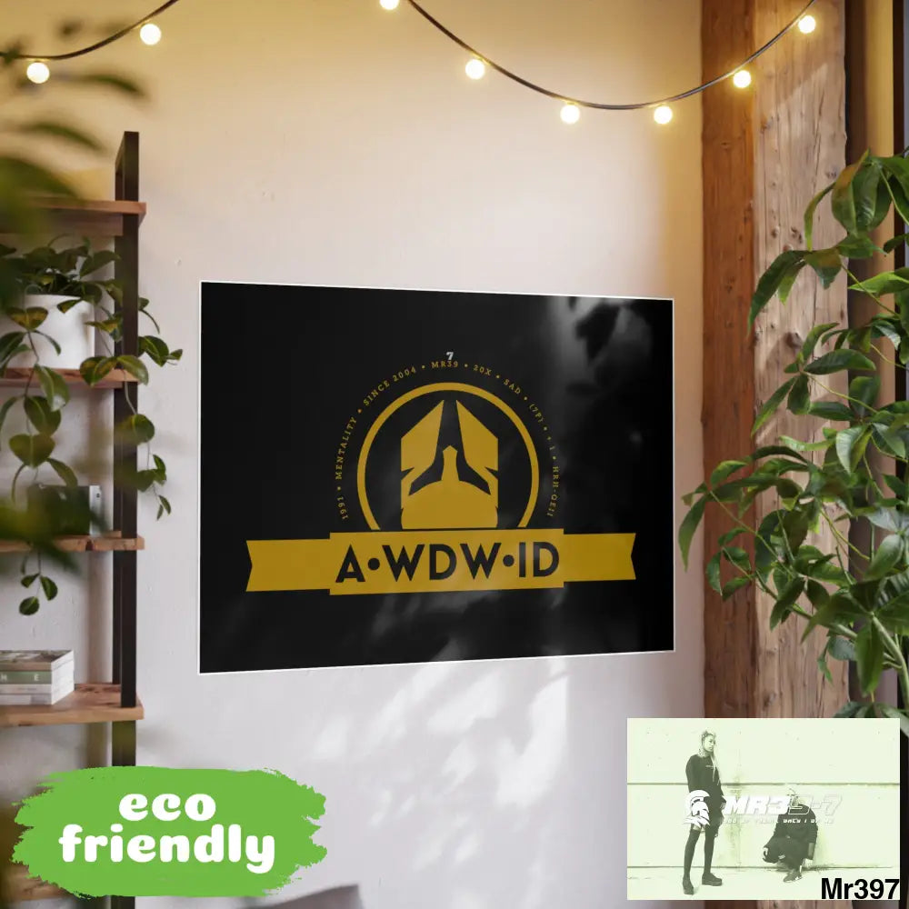 A Who Dares Wins 7 ID RSF Photo Art Paper Posters Poster