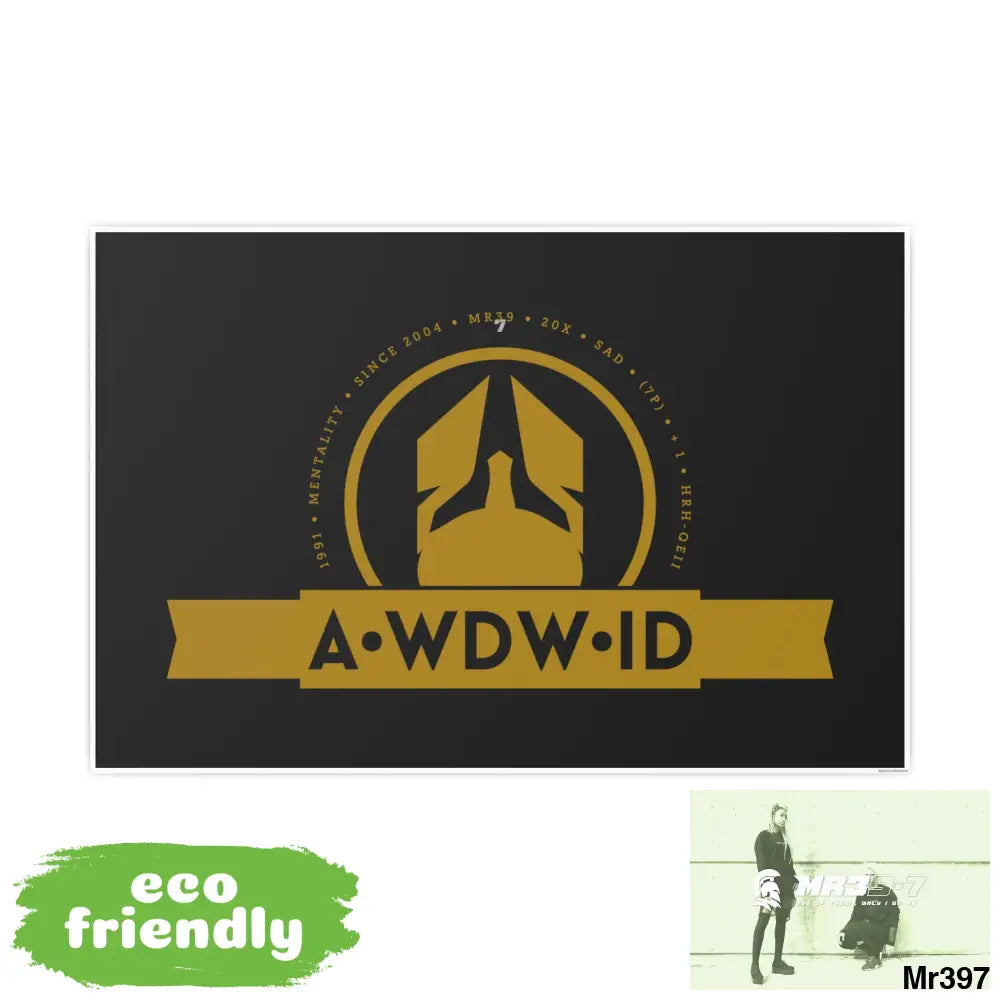 A Who Dares Wins 7 ID RSF Photo Art Paper Posters Poster