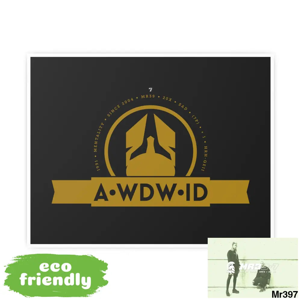 A Who Dares Wins 7 ID RSF Photo Art Paper Posters Poster