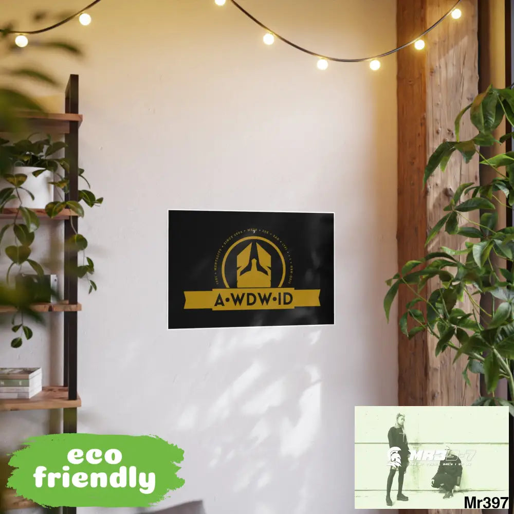 A Who Dares Wins 7 ID RSF Photo Art Paper Posters Poster