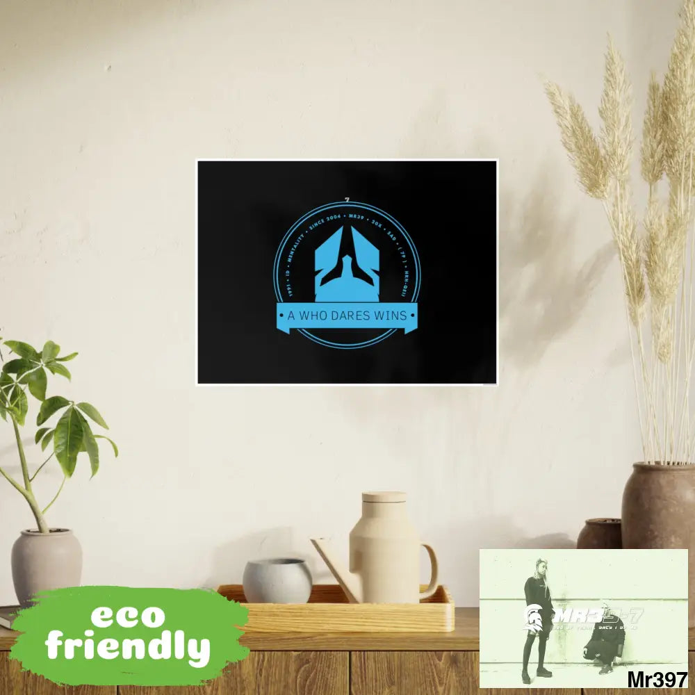 A Who Dares Wins 7 Photo Art Paper Posters 24″ x 18″ (Horizontal) / Satin Poster