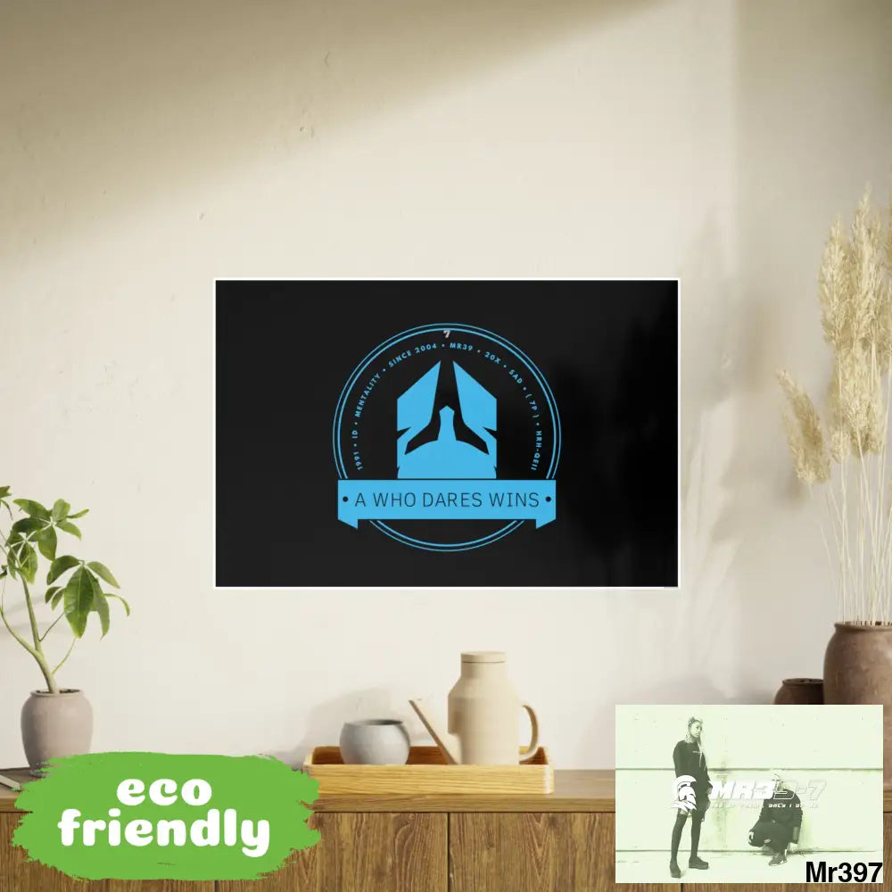 A Who Dares Wins 7 Photo Art Paper Posters 36″ x 24″ (Horizontal) / Satin Poster