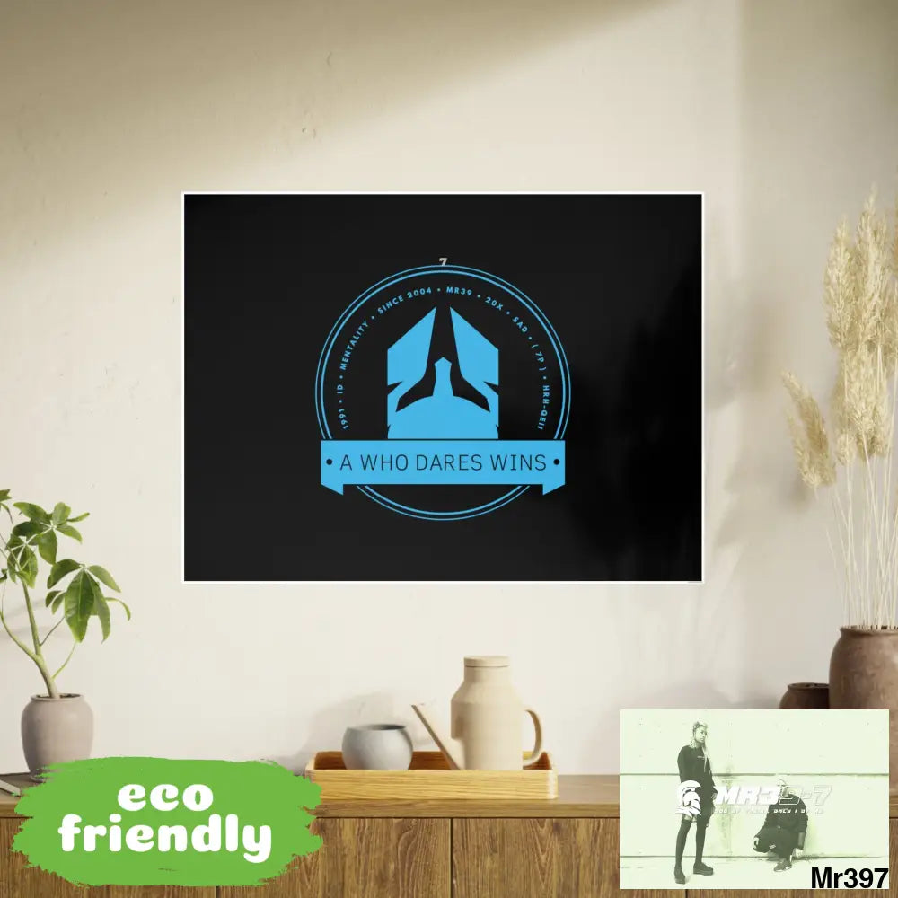 A Who Dares Wins 7 Photo Art Paper Posters 40’’ x 30’’ (Horizontal) / Satin Poster