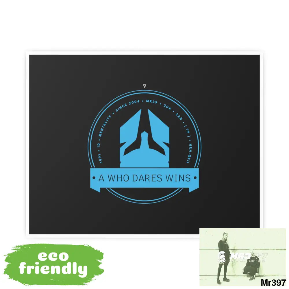 A Who Dares Wins 7 Photo Art Paper Posters Poster
