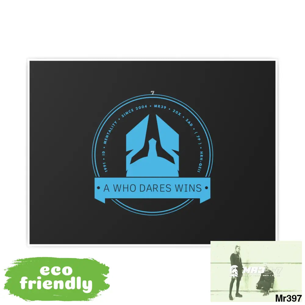 A Who Dares Wins 7 Photo Art Paper Posters Poster