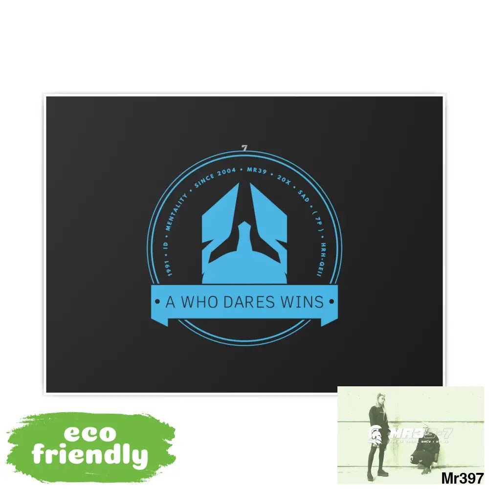 A Who Dares Wins 7 Photo Art Paper Posters Poster