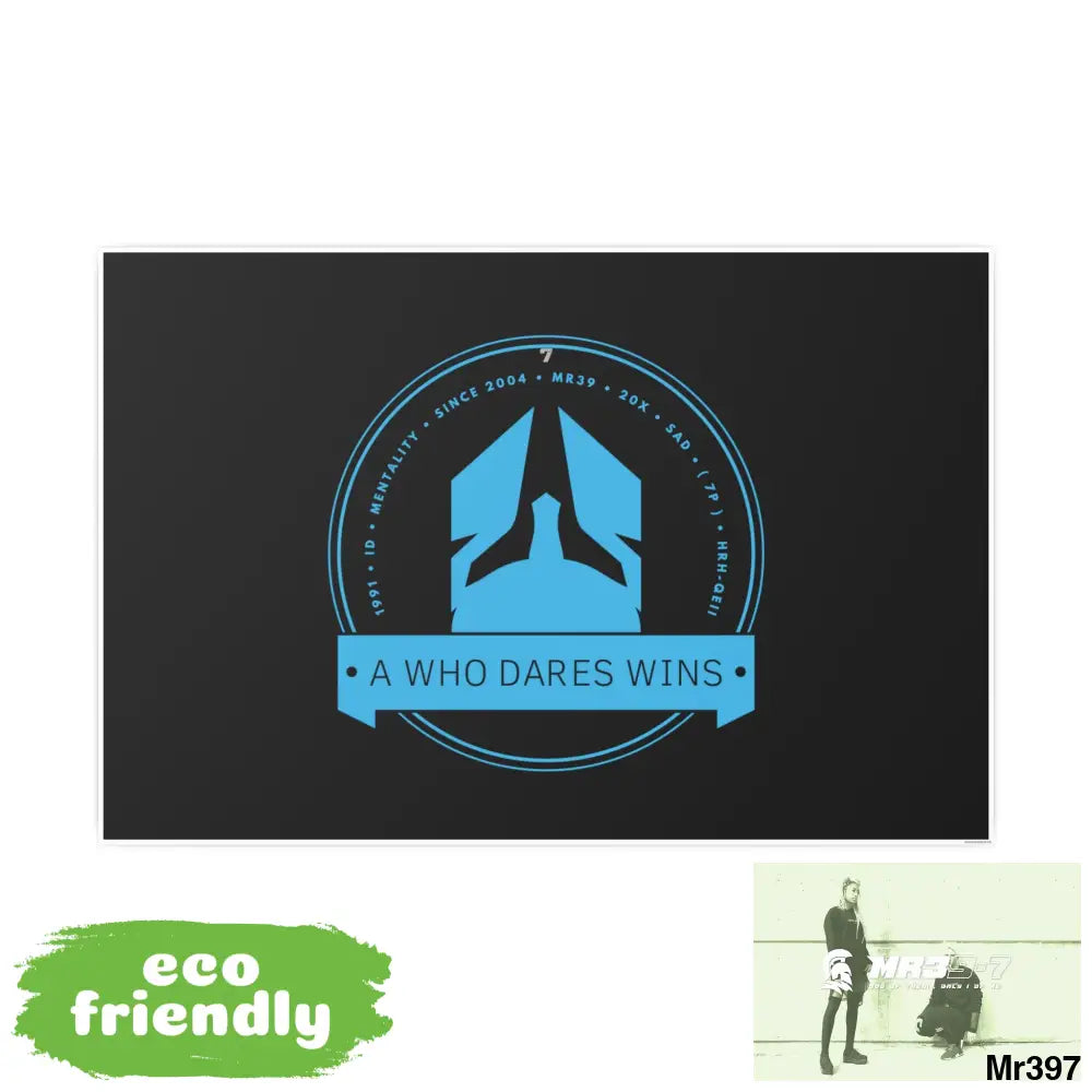 A Who Dares Wins 7 Photo Art Paper Posters Poster