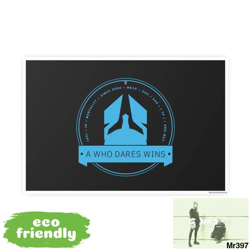 A Who Dares Wins 7 Photo Art Paper Posters Poster