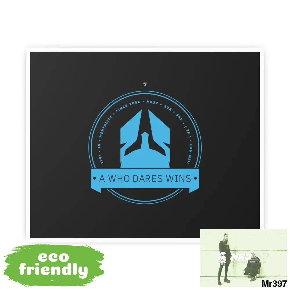 A Who Dares Wins 7 Photo Art Paper Posters Poster