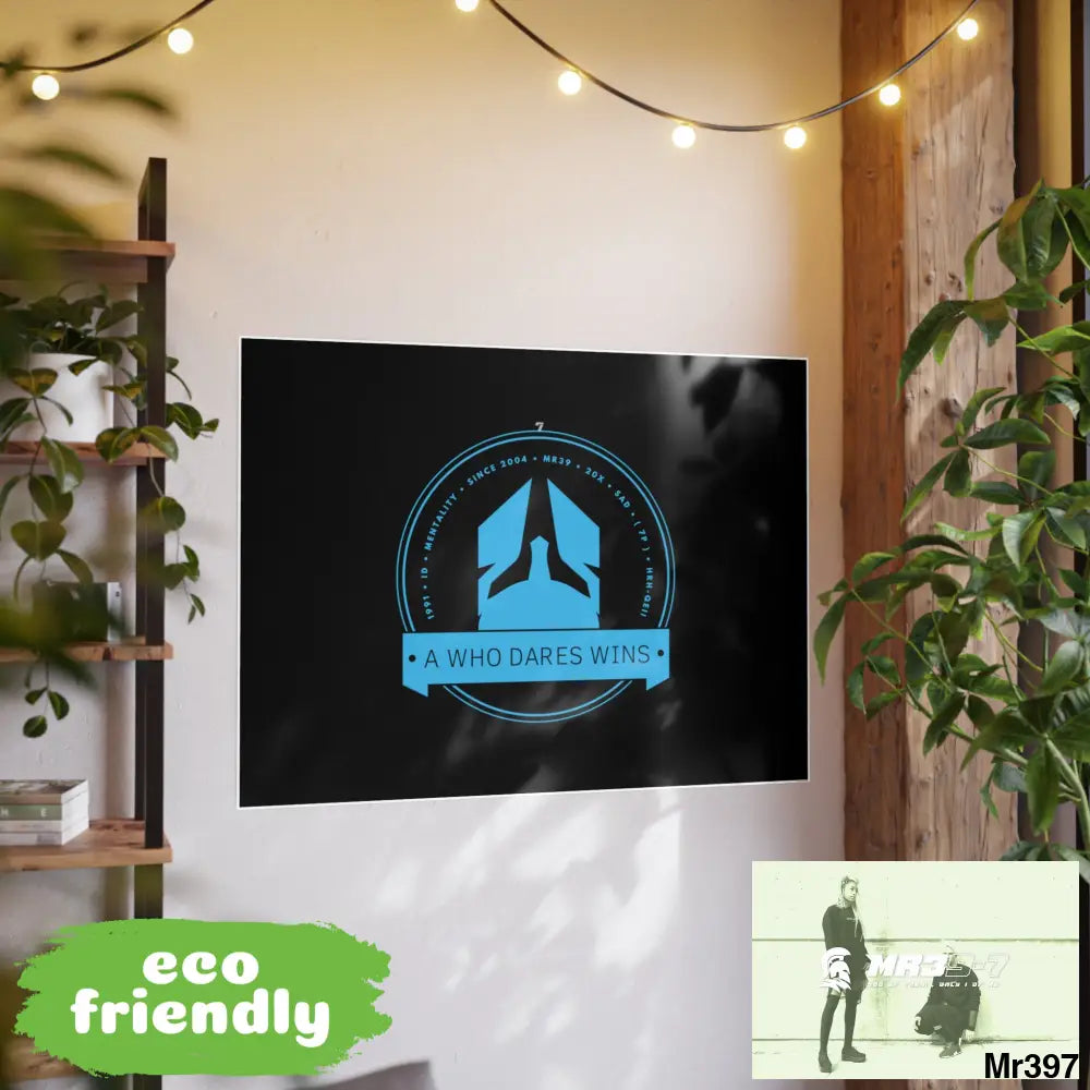 A Who Dares Wins 7 Photo Art Paper Posters Poster