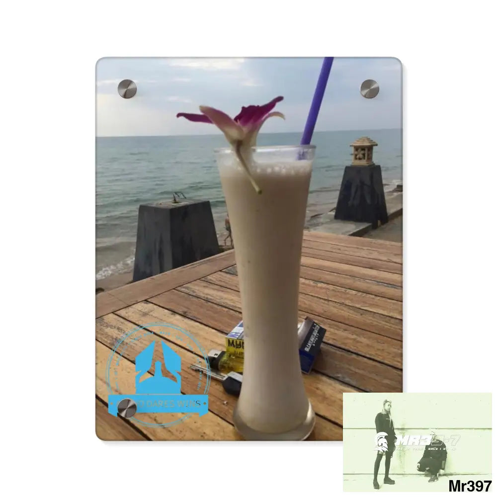 A Who Dares Wins Back to Thailand for my death(s) 2016 because its only Rock n Roll Koh Lak Acrylic Wall Art Panels 8″