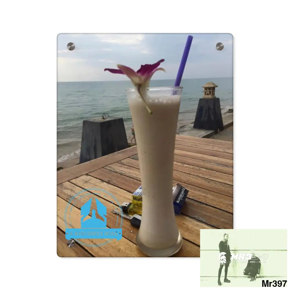 A Who Dares Wins Back to Thailand for my death(s) 2016 because its only Rock n Roll Koh Lak Acrylic Wall Art Panels 11″