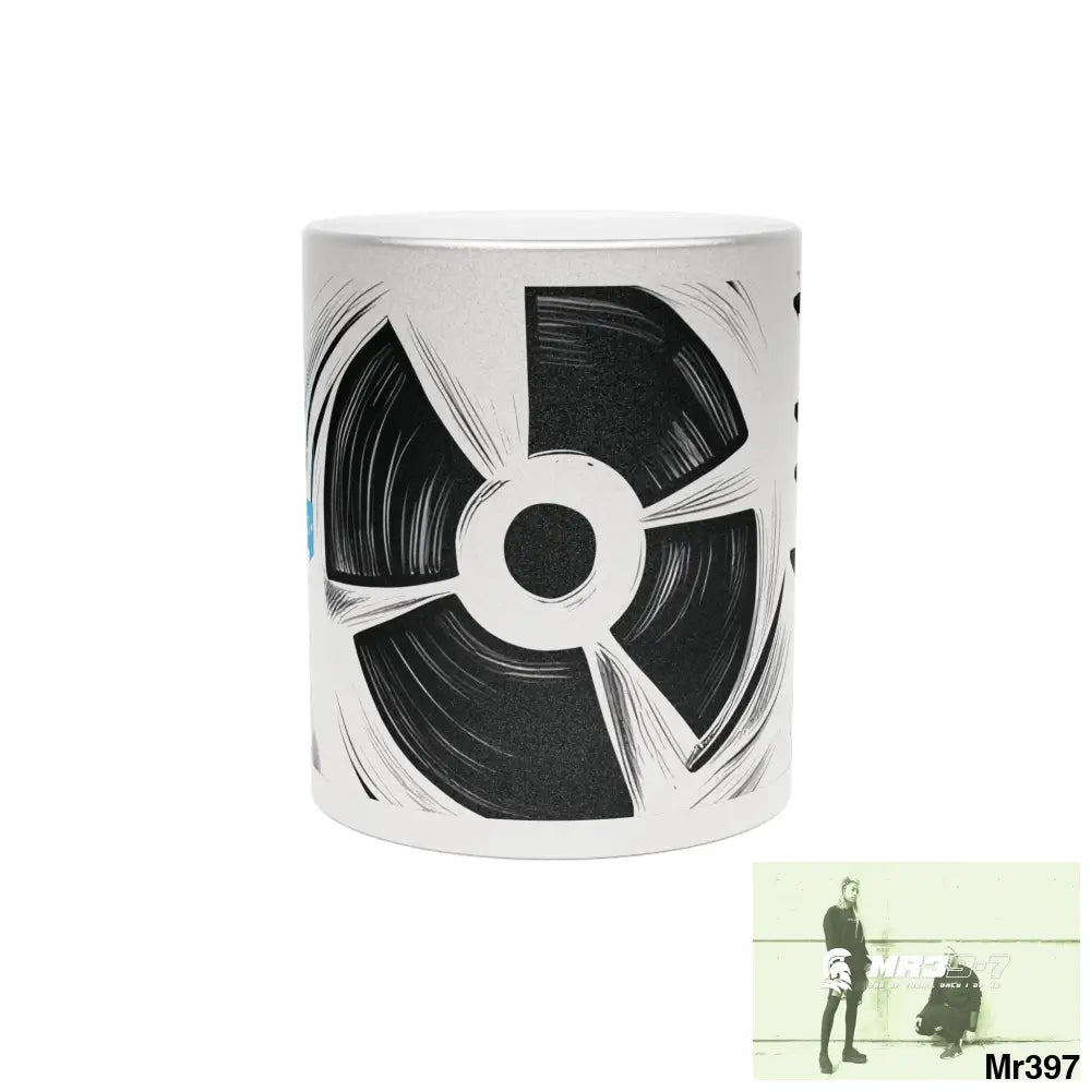 A Who Dares Wins Blast From the Past Metallic Mug (Silver\Gold) Mug